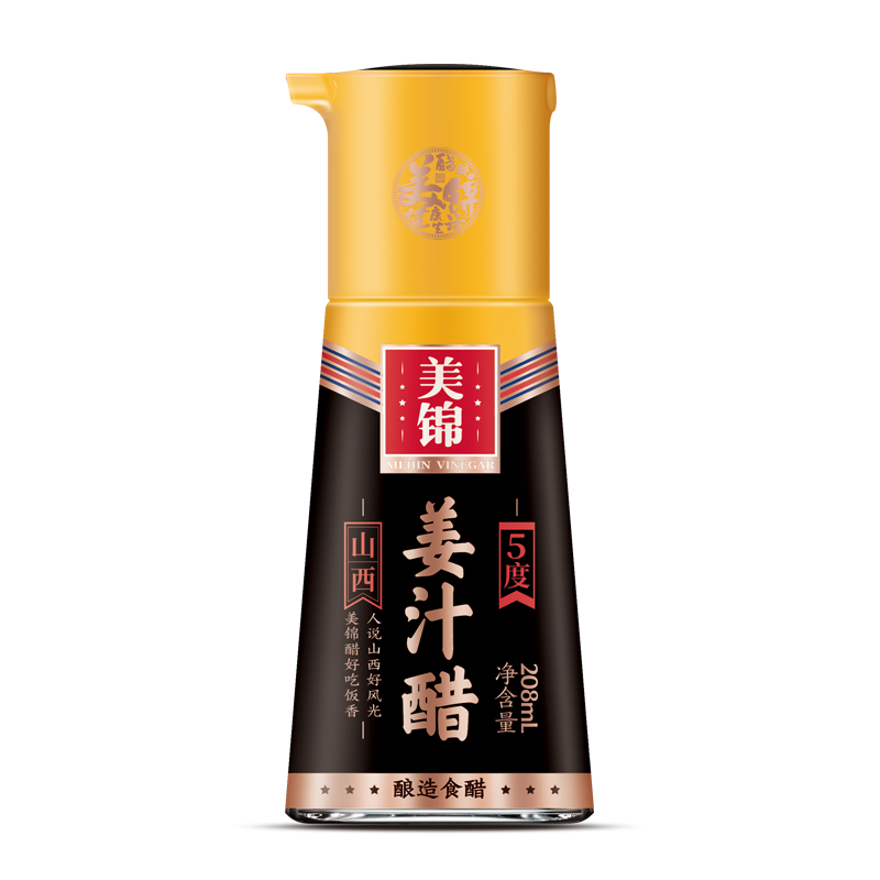 5&deg; Ginger vinegar 208mL