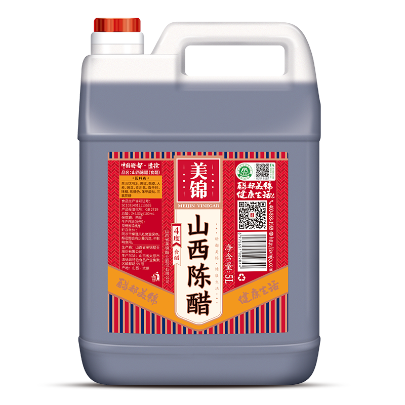 4&deg;山西陈醋5L